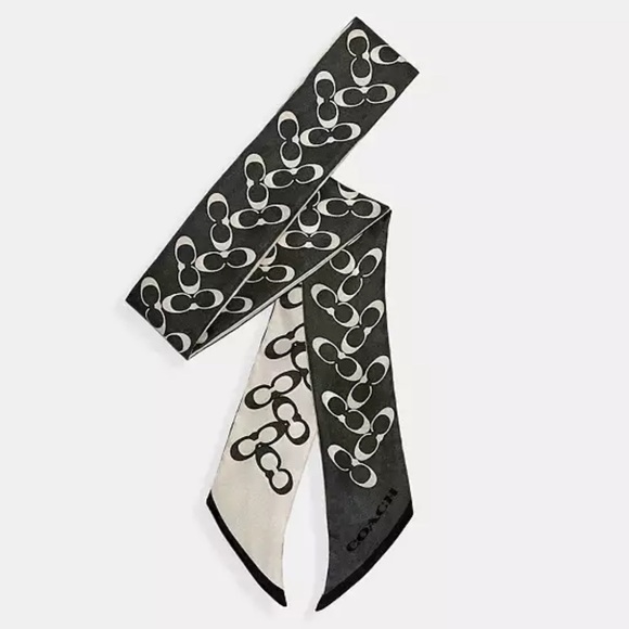 Coach Accessories - Coach Signature Skinny Scarf